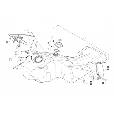 GAS TANK ASSEMBLY