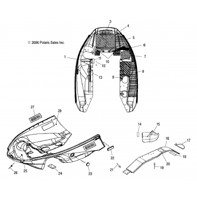 Body, Nosepan Foil & Clutch Guard