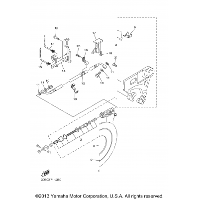 Rear Brake Caliper