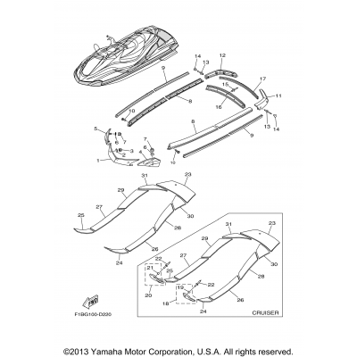 Gunwale Mat