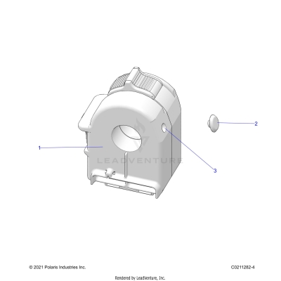 STEERING, CONTROLS, LEFT HAND CONTROLS - A24SHD57A9 (C0211282-4)