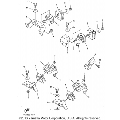 Engine Bracket For Mm700