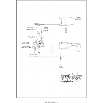 WIRING HARNESS, MAIN, ABS - FLHR, FLHRC AND FLHRXS