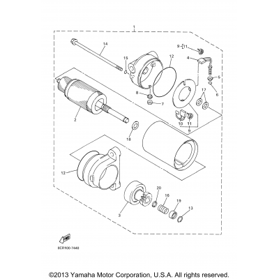 Alternate Starting Motor