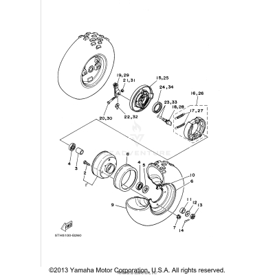 FRONT WHEEL