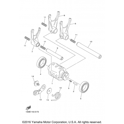 Shift Cam Fork