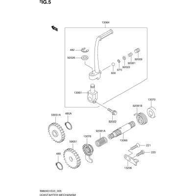 KICKSTARTER MECHANISM