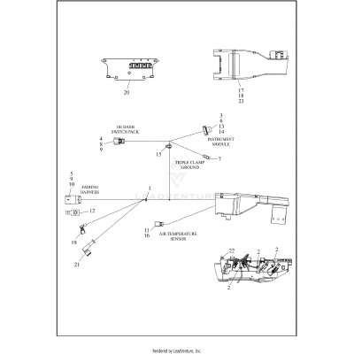 WIRING HARNESS, MAIN, ABS - FLTRU