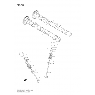 CAMSHAFT - VALVE