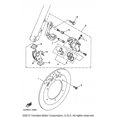 Front Brake Caliper