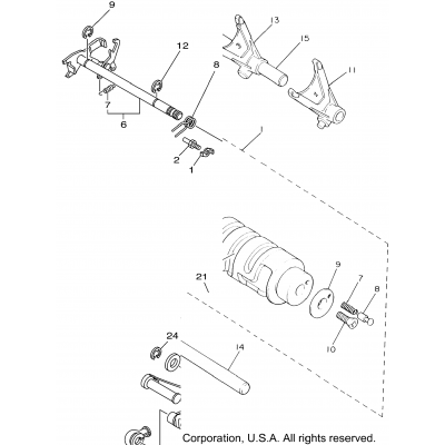 Shift Cam Fork