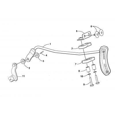 FRONT SHIFT LINKAGE ASSEMBLY