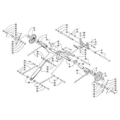 REAR SUSPENSION REAR ARM ASSEMBLY