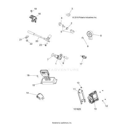 ELECTRICAL, SWITCHES, SENSORS and ECM - A19SHS57RS [101625]
