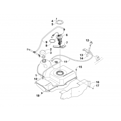 GAS TANK ASSEMBLY