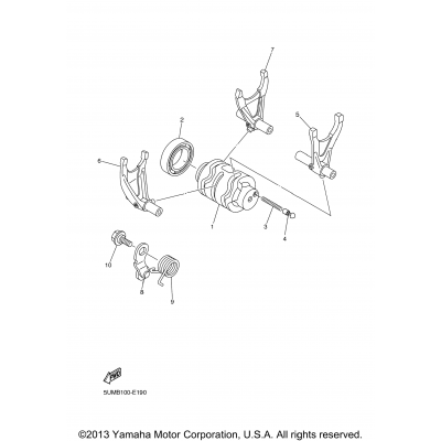 Shift Cam Fork