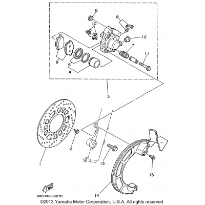 Front Brake Caliper