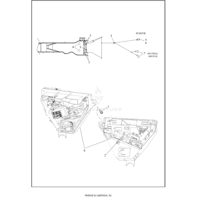 WIRING HARNESS, MAIN - FLHTCUTG (6 OF 10)