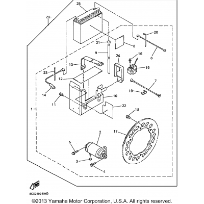 Alternate Starting Motor Kit