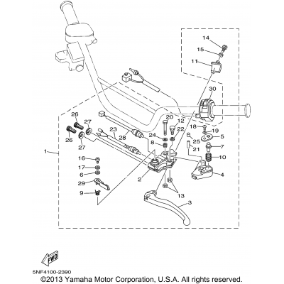 Handle Switch. Lever