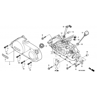 RIGHT CRANKCASE COVER