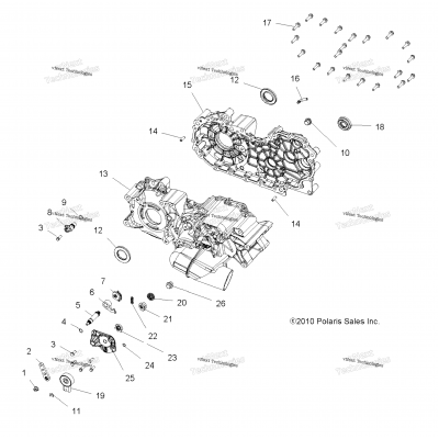 Drive Train, Main Gearcase