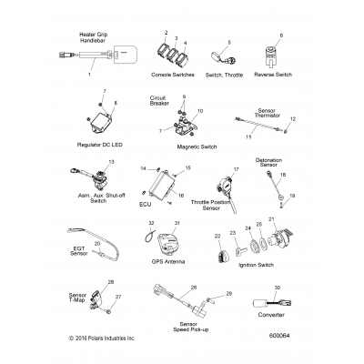 Electrical, Switches, Sensors & Components All Options