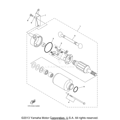 STARTING MOTOR