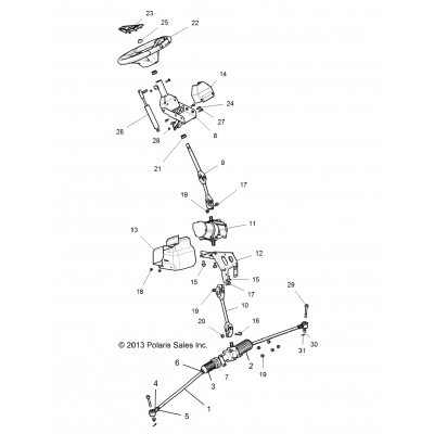 Steering, Steering Asm