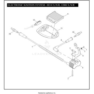 ELECTRONIC IGNITION SYSTEM - 883/C/L/N/R, 1200C/L/N/R