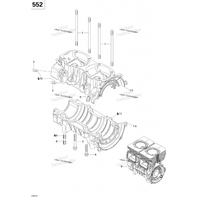 Crankcase (552)