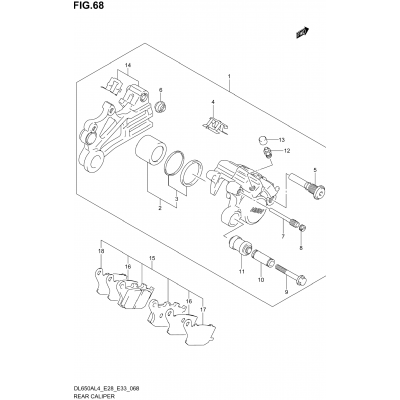 REAR CALIPER