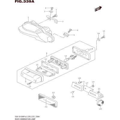 REAR COMBINATION LAMP