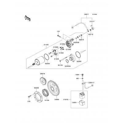 Starter Motor(B9F)