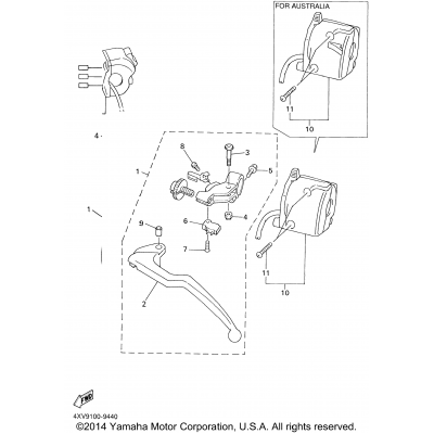 Handle Switch Lever