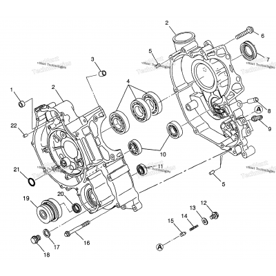 Crankcase Magnum 6X6 & Swedish Magnum 6X6 S97ae42e