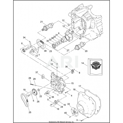 CAMSHAFTS AND CAMSHAFT COVER - TWIN CAM 88™