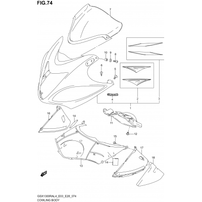 COWLING BODY