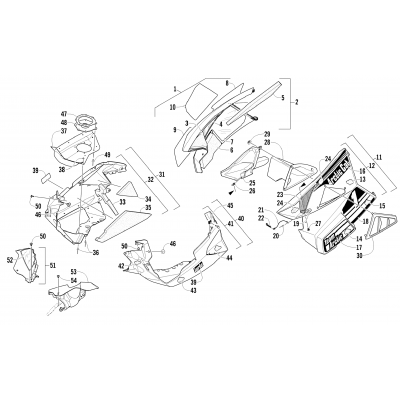 SKID PLATE AND SIDE PANEL ASSEMBLY