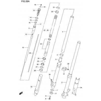 FRONT DAMPER (MODEL V)