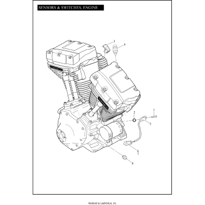 SENSORS & SWITCHES, ENGINE