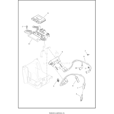 ELECTRONIC CONTROL MODULE (ECM) AND COIL