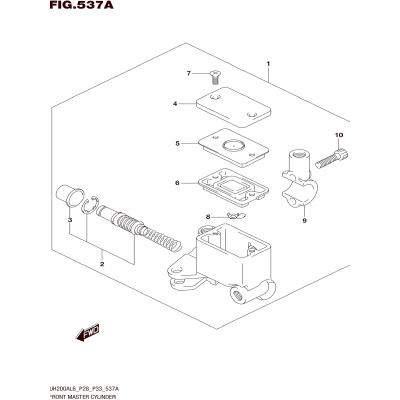 FRONT MASTER CYLINDER