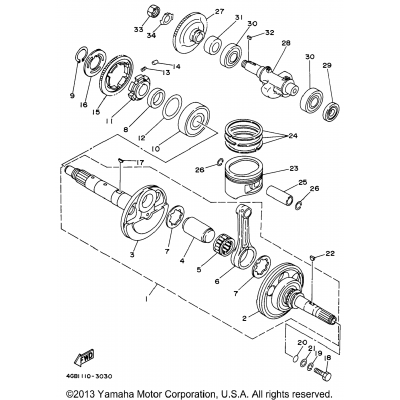 Crankshaft - Piston