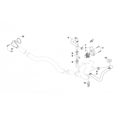 WATER HOSE ASSEMBLY