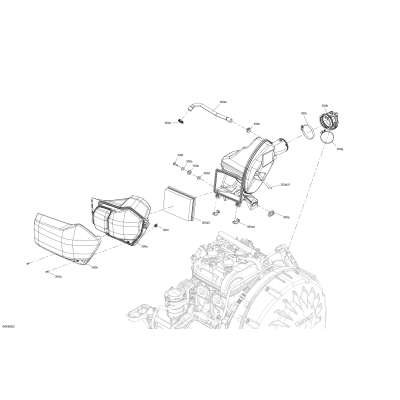 02- Engine - LH Air Intake