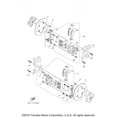 Front Brake Caliper