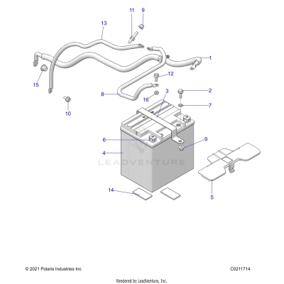 ELECTRICAL, BATTERY - A25SXD95A9 (C0211714)