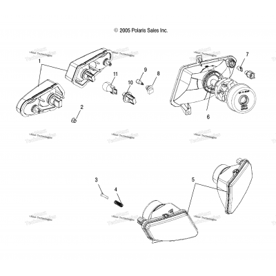 Taillamps/Headlights