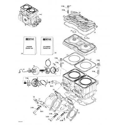 Cylinder, Exhaust Manifold